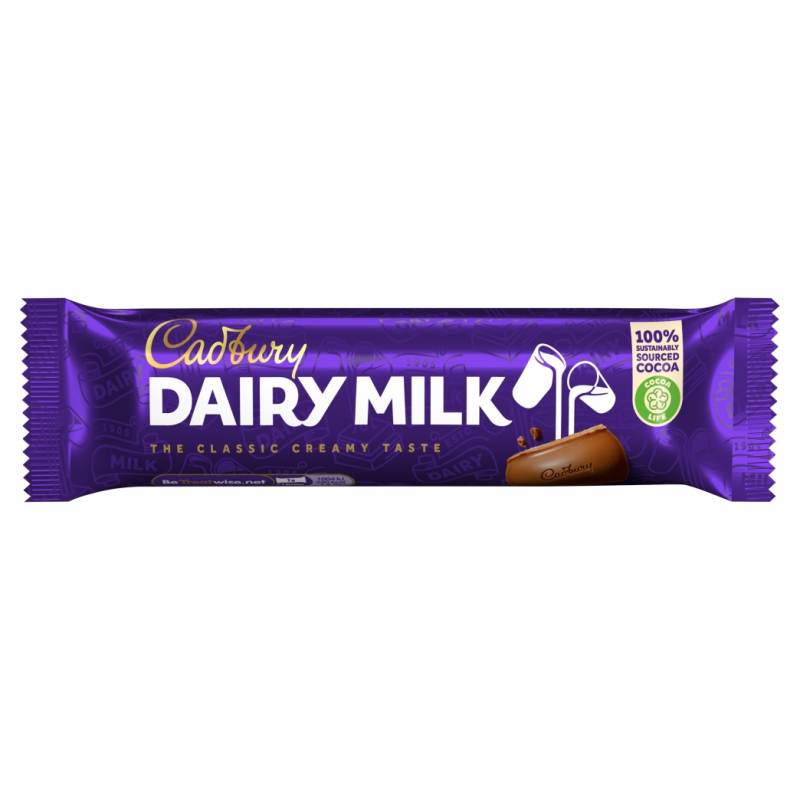 Cadbury Dairy Milk Chocolat en barre
