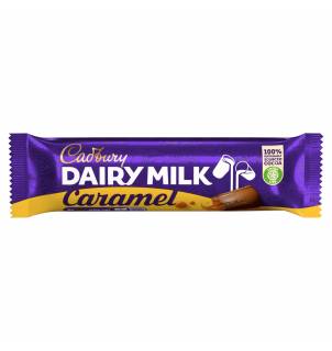Barre chocolatée Cadbury Dairy Milk au caramel