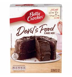 Betty Crocker Devil's Food Chocolate Cake Mix