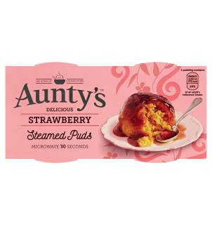 Pudding aux fraises Aunty's...